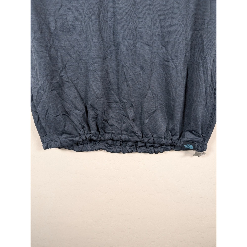 The North Face Top Women's Size Large Green FlashDry Short Sleeve Athletic Top - Picture 6 of 11